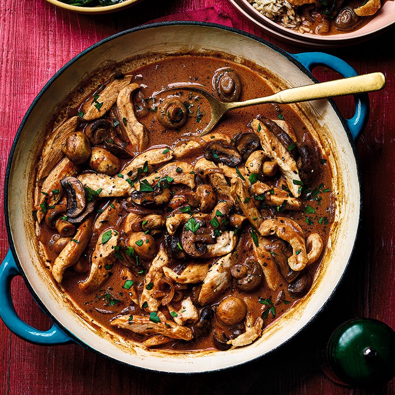 ViktVäktarna - Kyckling stroganoff med svamp