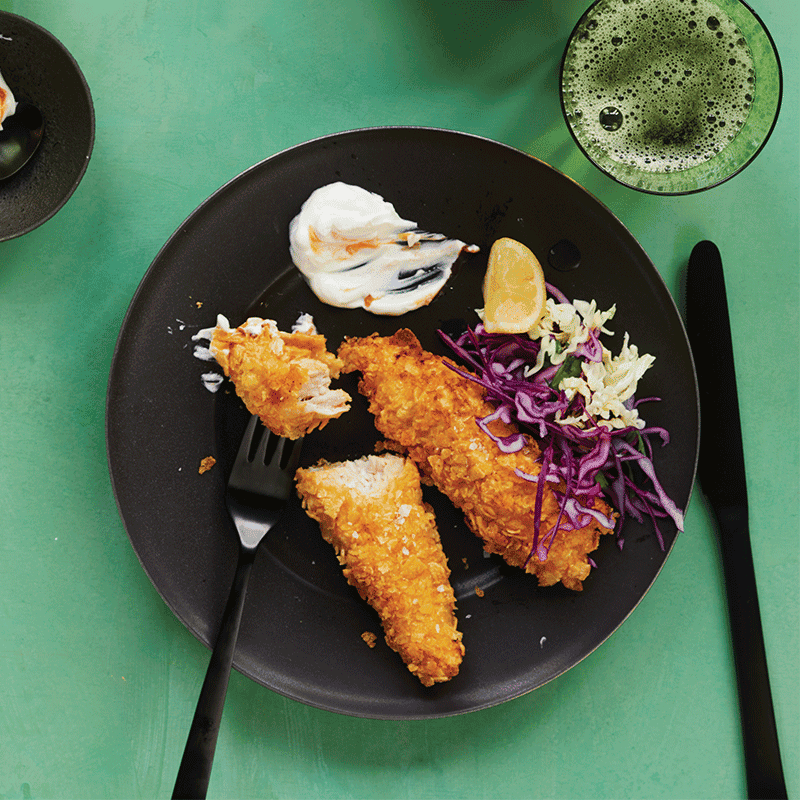 Southern-style air-fryer chicken