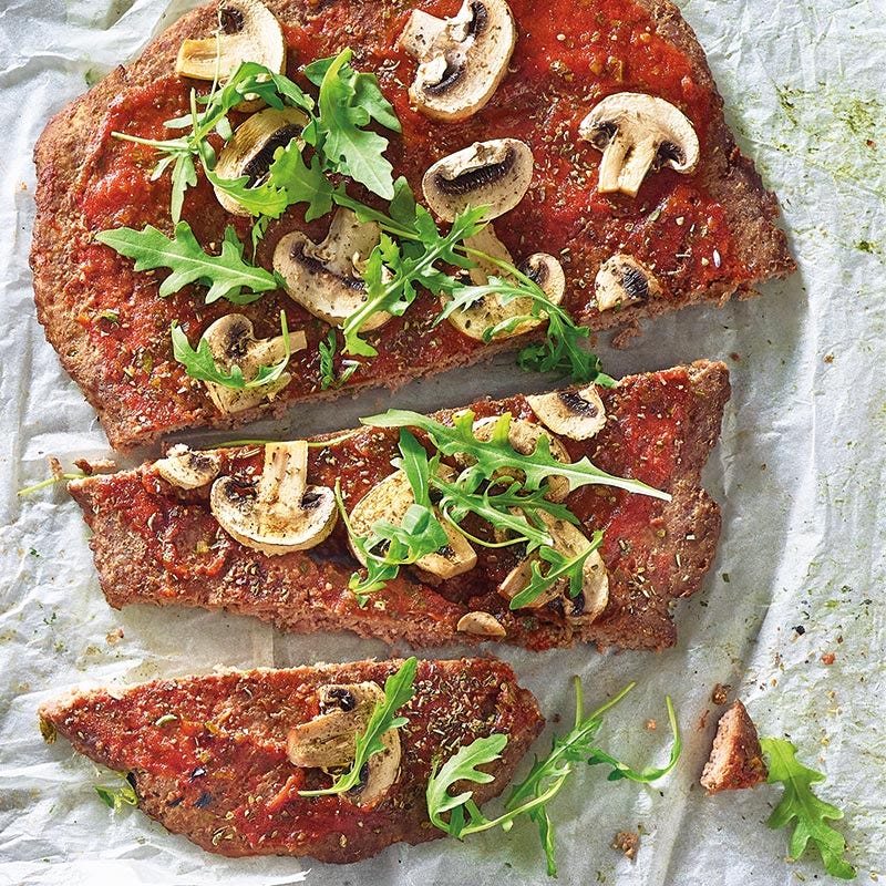 Tatar-Champignon-Pizza