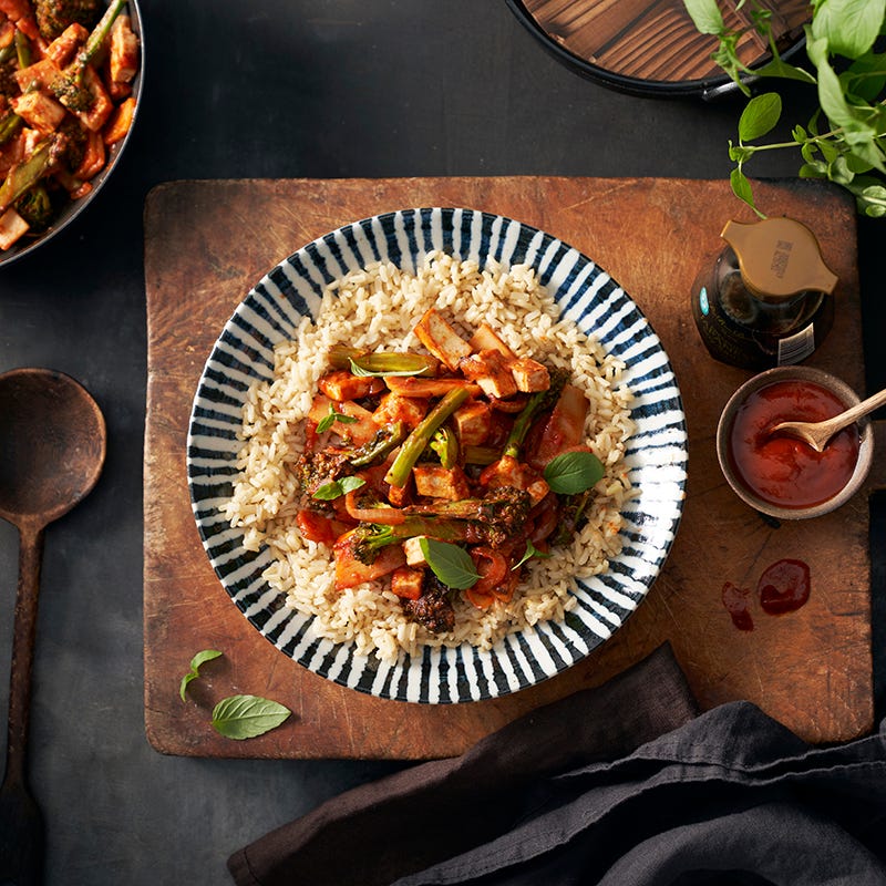 ViktVäktarna - Sötsur tofu med ris