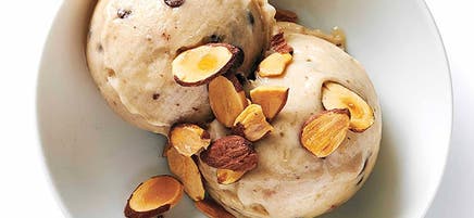 Chocolate-almond 'nice' cream