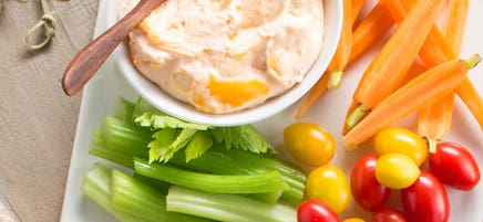 Trempette Buffalo au fromage