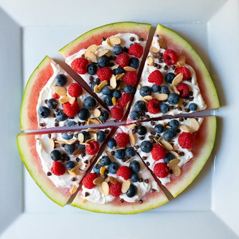 Photo of Watermelon pizza by WW