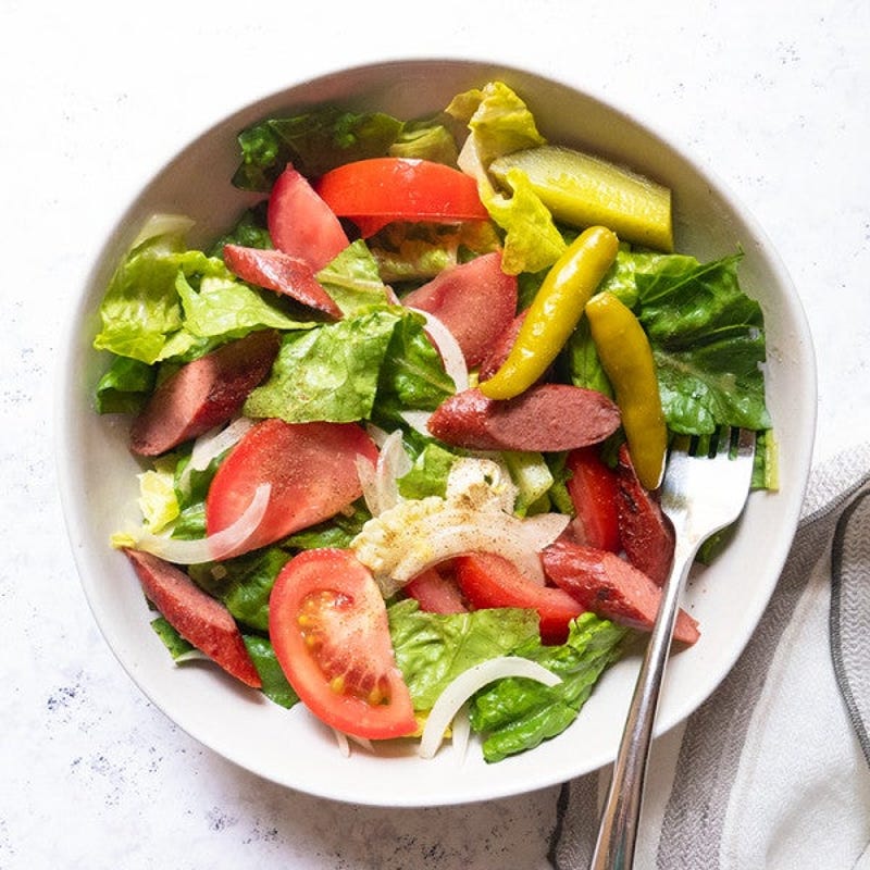 Photo de Salade hotdog à la mode de Chicago par WW