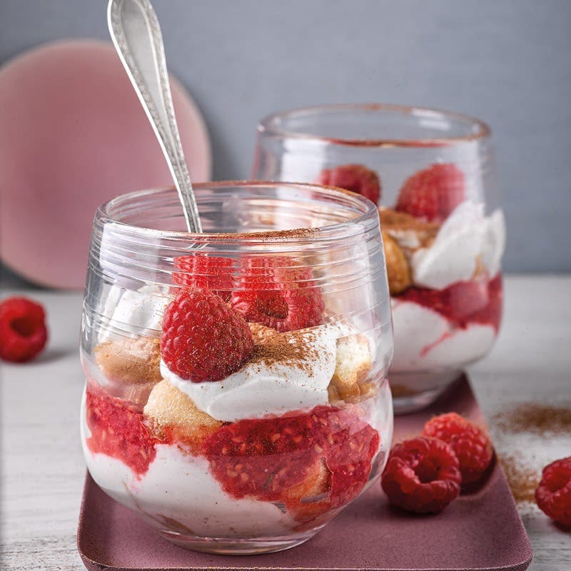 Himbeer-Skyr-Tiramisu