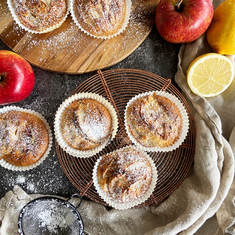 ViktVäktarna - Äppelmuffins med mandel