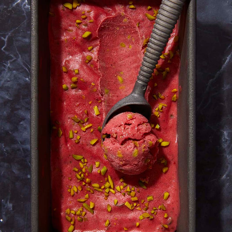 Photo of Roasted strawberry & pistachio 'nice' cream by WW