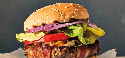 Hamburgers ultimes au fromage et au bacon