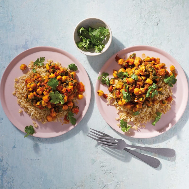 Slow-Cooker Chana Saag