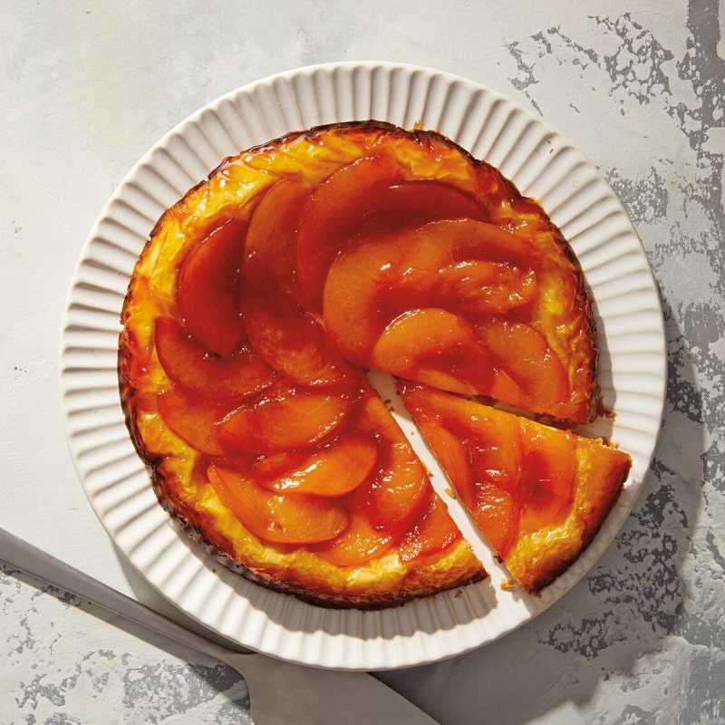 Peach Tarte Tatin