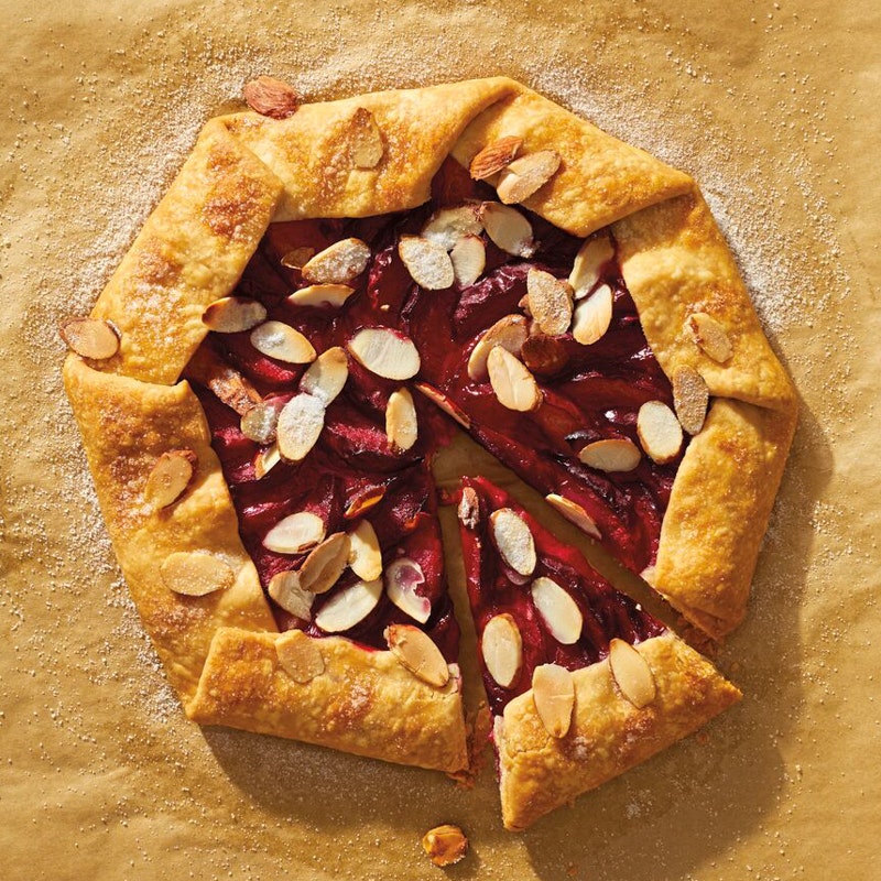Plum & Almond Galette