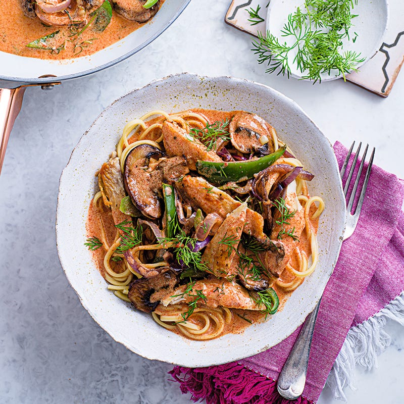 ViktVäktarna - Paprikakyckling med nudlar