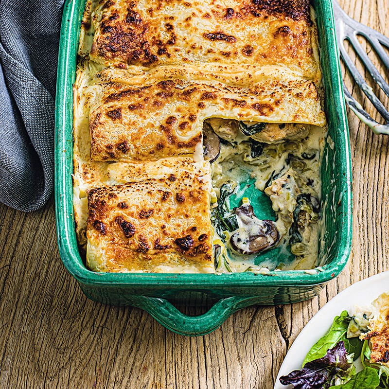 ViktVäktarna - Kyckling- och svamplasagne