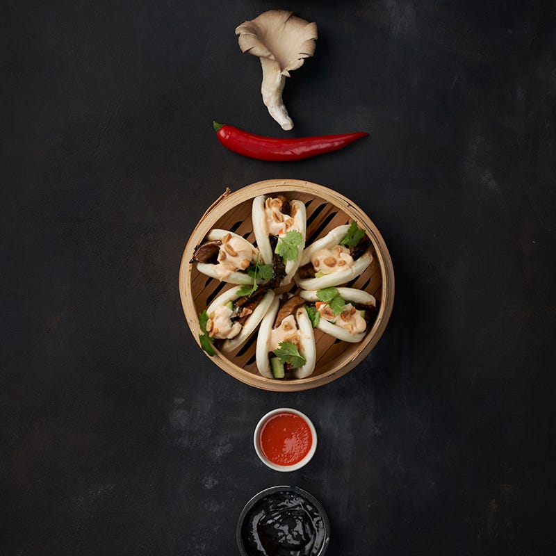 ViktVäktarna - Bao buns med hoisinsvamp