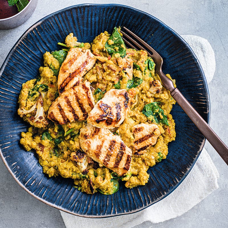 ViktVäktarna - Daal med mango chutneykyckling