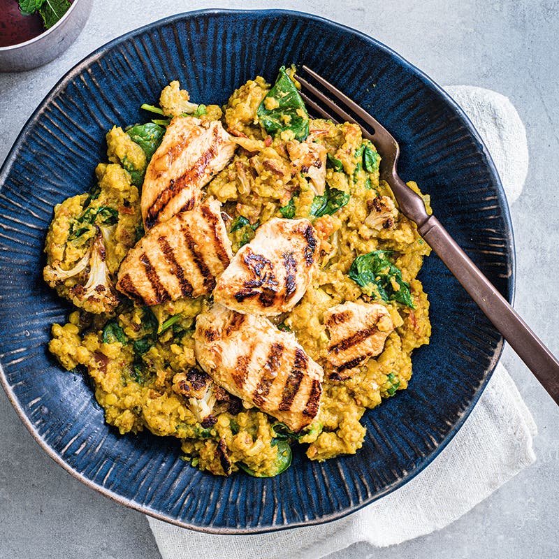 ViktVäktarna - Daal med mango chutneykyckling