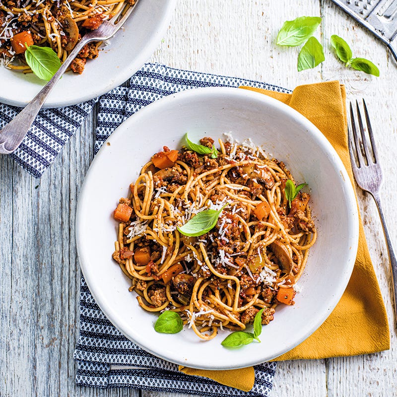 ViktVäktarna - Quornragu med linspasta