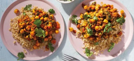 Chana saag à la mijoteuse