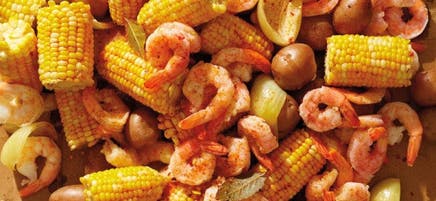 Easy Cajun Shrimp Boil