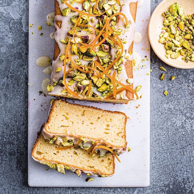 ViktVäktarna - Yoghurtkaka med apelsin och pistage