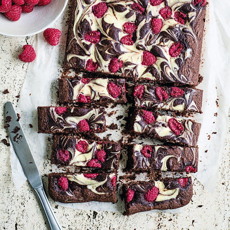 ViktVäktarna - Bönbrownies med cheesecakeswirl