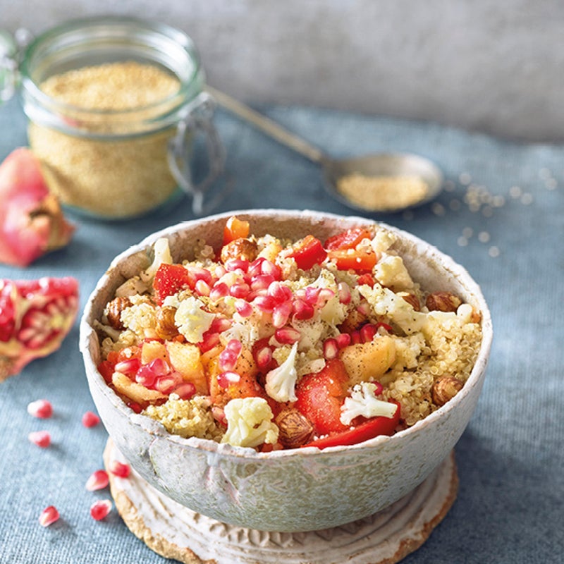 Quinoa-Blumenkohl-Salat Rezept | WW Deutschland Quinoa-Blumenkohl-Salat Rezept | WW Deutschland