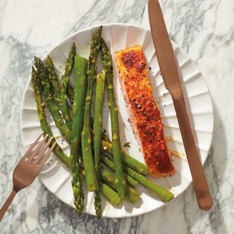 Photo of Sheet-Pan Salmon & Asparagus by WW
