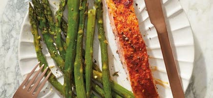 Sheet-Pan Salmon & Asparagus