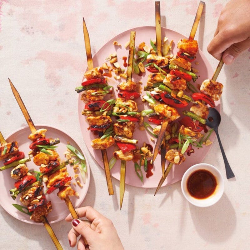 Photo de Brochettes de poulet Kung Pao par WW