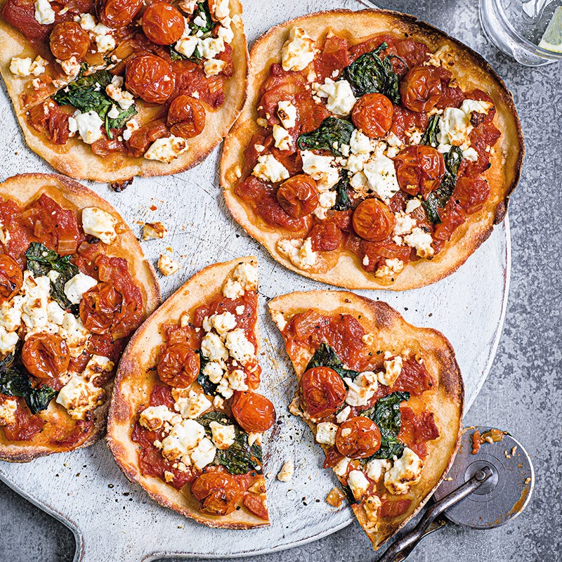 ViktVäktarna - Pizza med ugnsrostade tomater