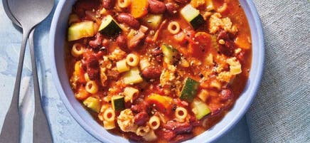 Minestrone à la dinde