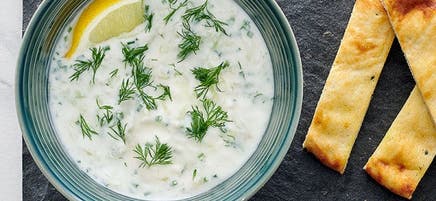 Greek tzatziki dip