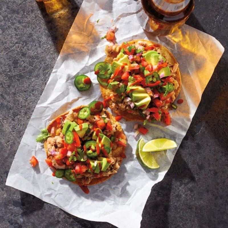 Photo de Tostadas aux doliques à œil noir par WW