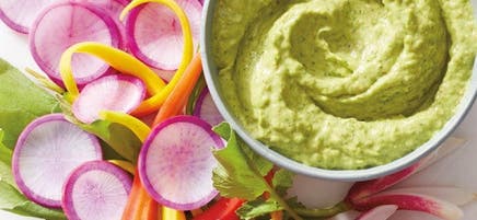 Salsa à l’avocat et aux tomatilles