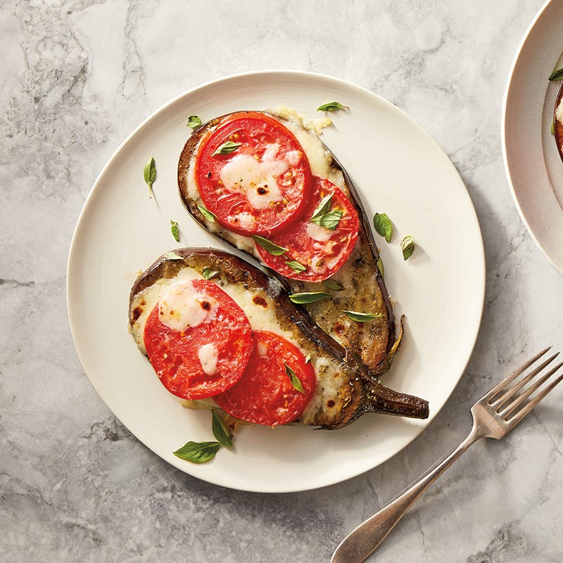 Grilled Eggplant Parmesan