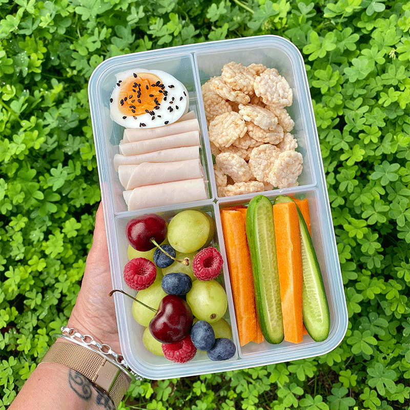 Anna's chicken and egg snack box