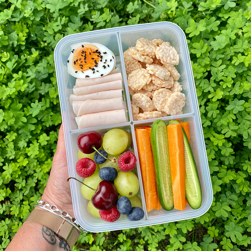Anna's chicken and egg snack box