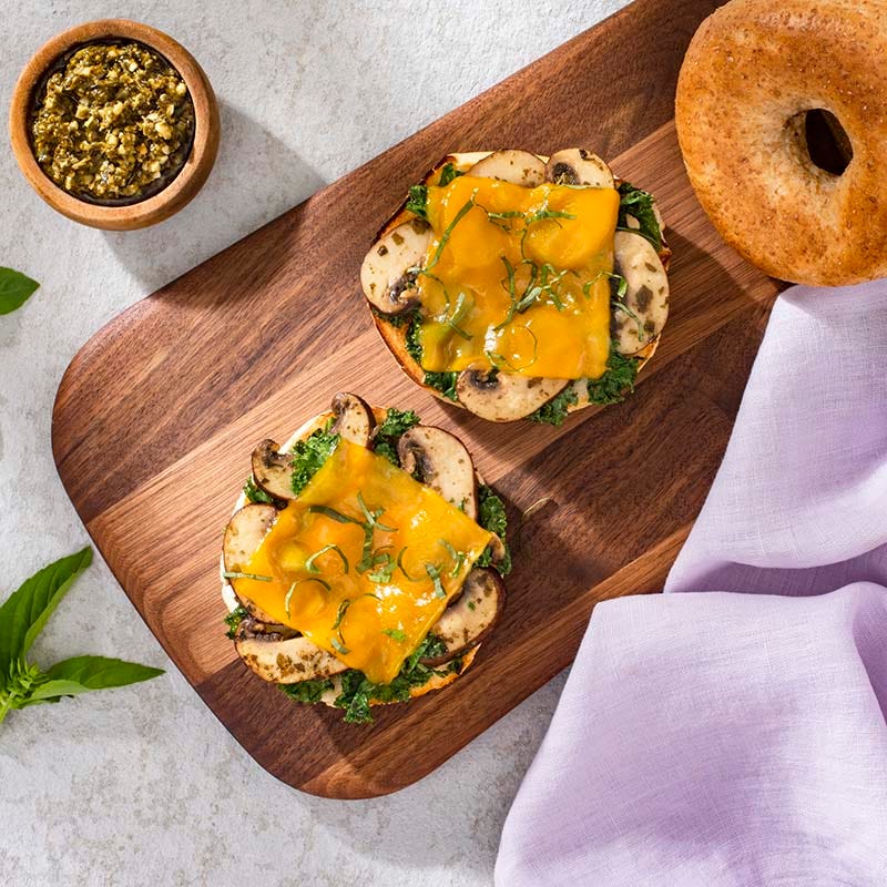 Photo of Mushroom bagel melt by WW