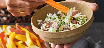Avocado-Schinken-Dip