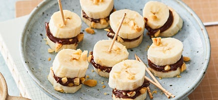 Schoko-Bananen-Bites