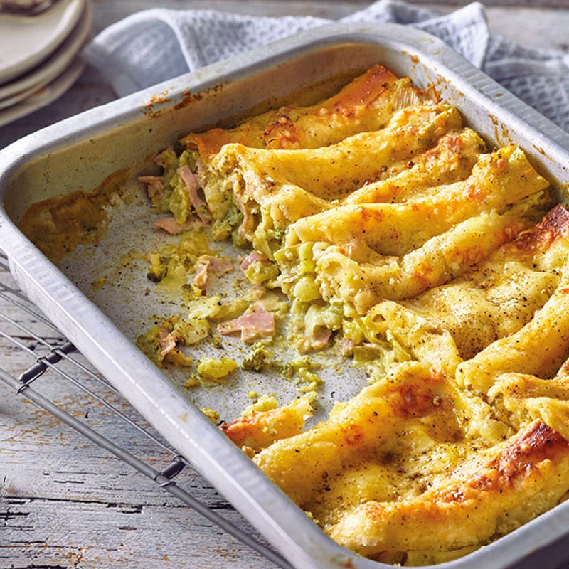 Broccoli-Frischkäse-Cannelloni