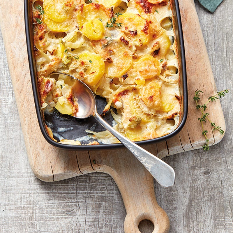 Kartoffel-Fenchel-Auflauf