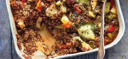 Quinoa-Hack-Auflauf