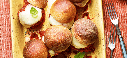 Turkey meatball sliders