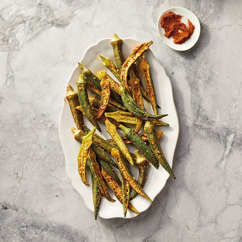 Air-Fried Okra
