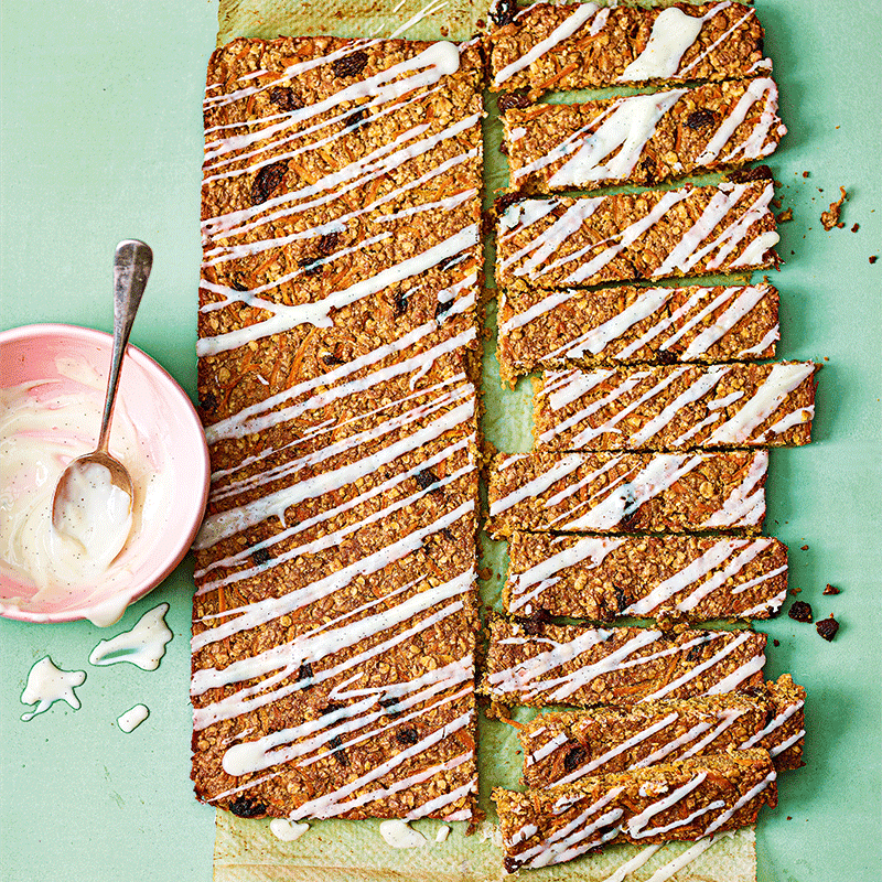 Carrot cake bars