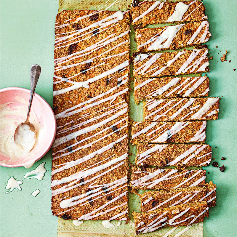 Carrot cake bars