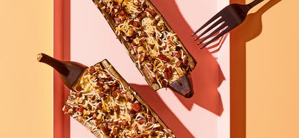 Chocolate banana boats
