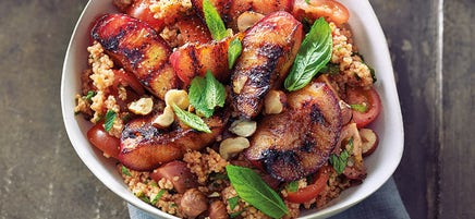 Tomaten-Couscous mit Nektarinen