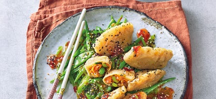 Gyoza farcis aux légumes